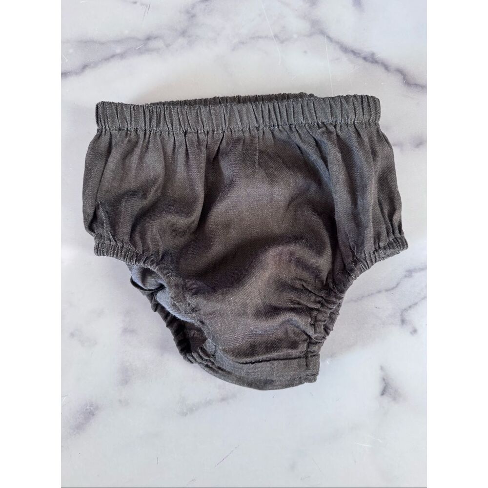 Canvas house cottagecore prairie dark rust moss green 2 to 3 years bloomers